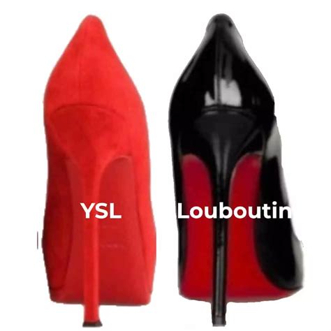 Louboutin vs YSL trademark